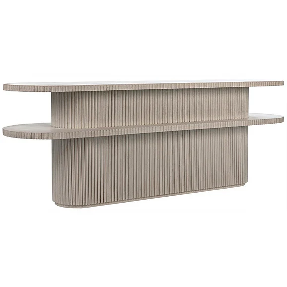 Noir Furniture Parker Console in White Wash GCON360WH