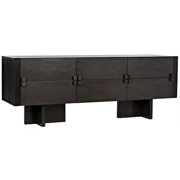 Noir Furniture Amidala Sideboard in Two-Tone Pale GCON365P