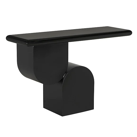 Noir Furniture Fraser Console in Matte Black GCON436MTB