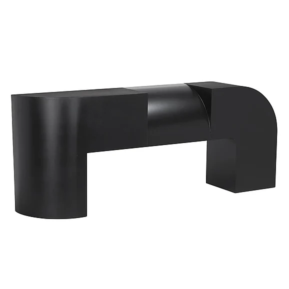 Noir Furniture Crafter Console in Matte Black GCON440MTB