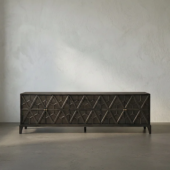 Noir Furniture Maharadsha Sideboard in Pale GCON461P