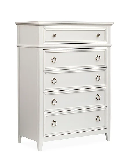 Magnussen Juniper Hill Drawer Chest in Whisper White B6478-10