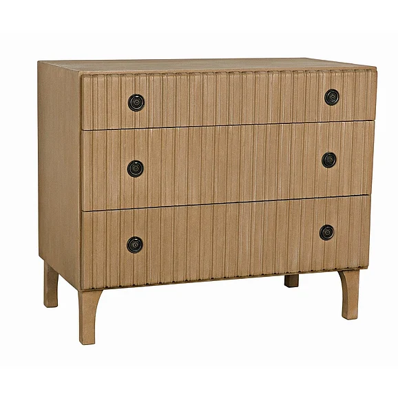Noir Furniture Daryl Dresser in Weathered GDRE164WEA