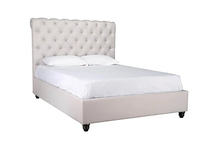 Classic Home Doheney Cal King Sleigh Bed in Gray 54003065 CLOSEOUT