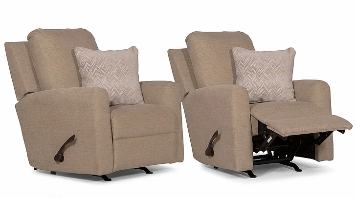 Catnapper Calvin Rocker Recliner in Putty 16302 (Set of 2)