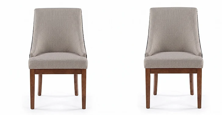 ACME Gilsea Side Chair (Set of 2) in Brown Finish DN04396