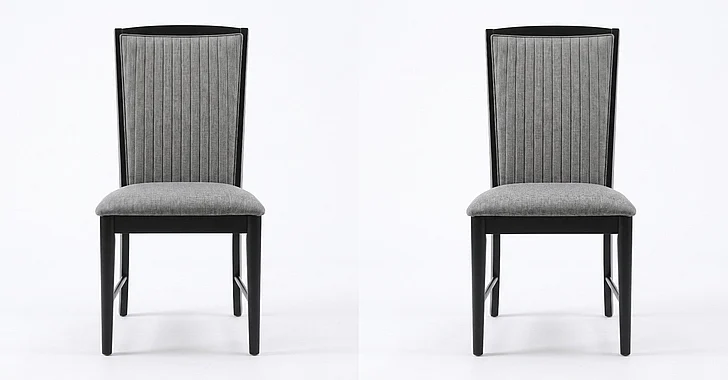New Classic Skyline Dining Side Chair (Set of 2) in Onyx D1434-20;D1434-20 PROMO