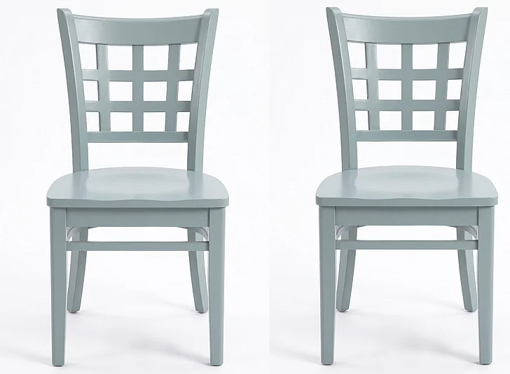 Linon Home Decor Luna Side Chair (Set of 2) in Slate AC202SLTE02KDU