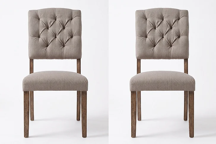 ACME Bernard Side Chair (Set of 2) in Weathered Oak 66187