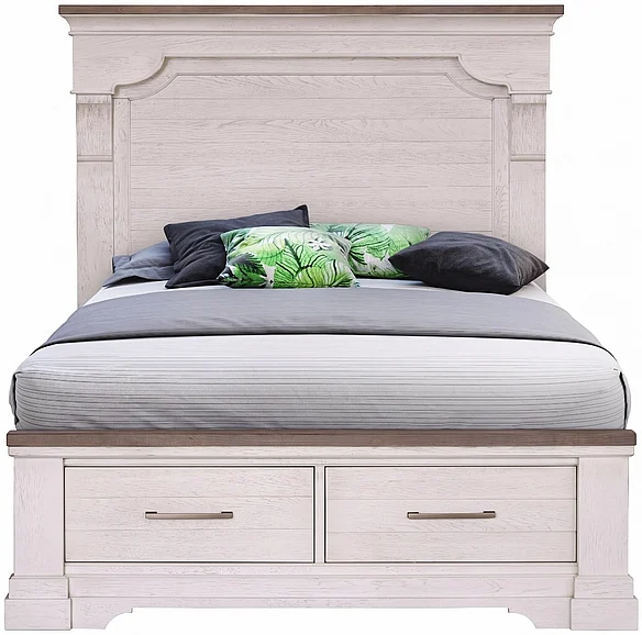 Avalon Furniture B00226 King Storage Bed B00226 6/6 STG