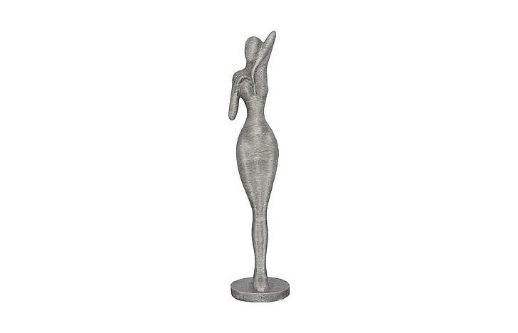 Phillips Collection Admiring Standing Sculpture in Silver ID113921