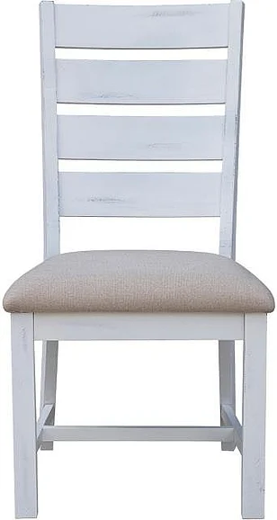 Cottage Creek Summer Lake Side Chair in Distressed White 7035-0790 (Set of 2)