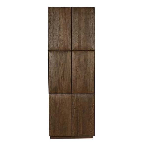 Noir Furniture Lucas Hutch in Dark Walnut GHUT164DW