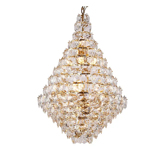 Bethel Brass Frame Chandelier GL430C36BR