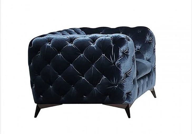 J&M Glitz Chair in Blue 184451-C-BL PROMO