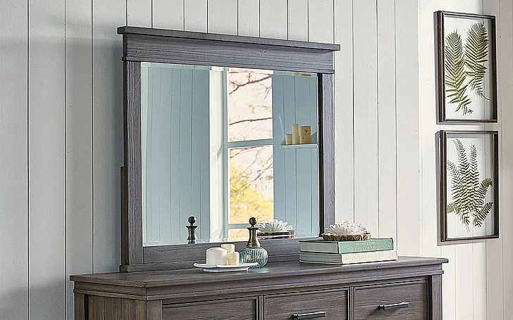 Glacier Point Mirror in Greystone GLPGR5550