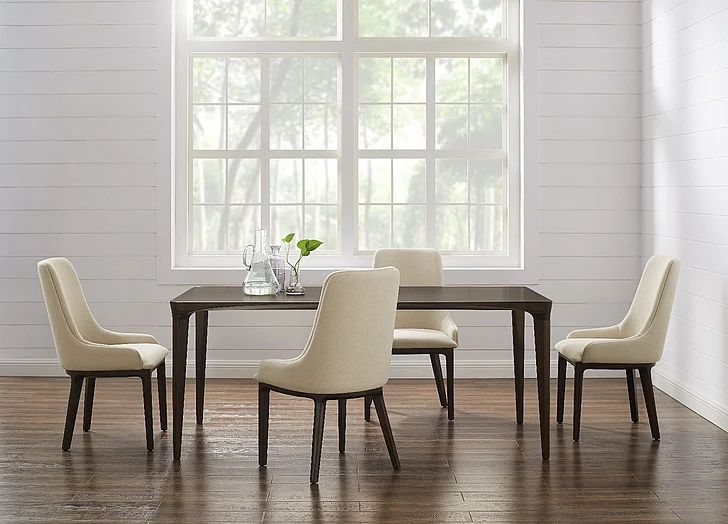 Greenington Marseilles 5pc Dining Room Set in Black Walnut