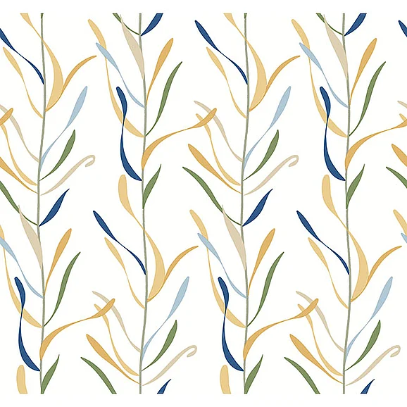 York E69-Greenhouse Chloe Vine Ochre Wallpaper GO8325 (Double Roll)