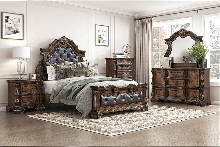 Homelegance Gilmartin 2pc Bedroom Set in Dark Brown
