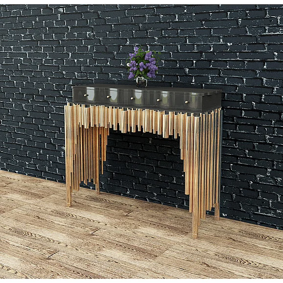 Bethel Stainless Steel Vanity Table GP01GD