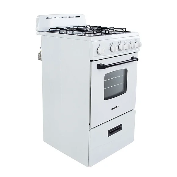 Avanti 20" Compact Gas Range Oven in Stainless Steel GR2013CSS