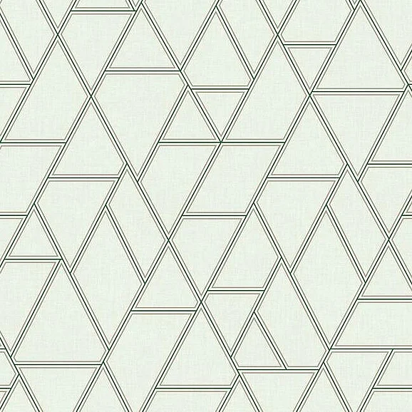 York Grandmillennial E29 Pathways Wallpaper in White/Green GR5912 (Double Roll) FedEx/UPS