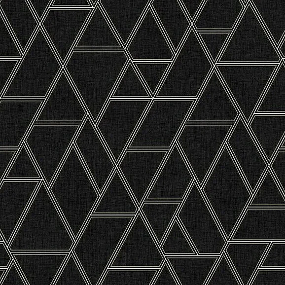 York Grandmillennial E29 Pathways Wallpaper in Black GR5914 (Double Roll) FedEx/UPS