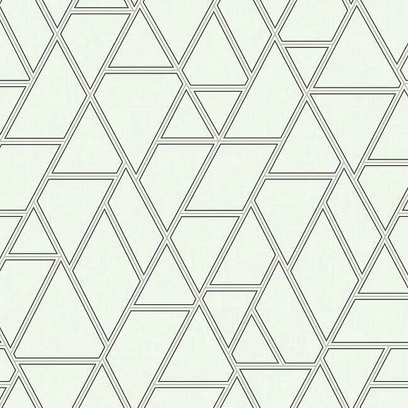 York Grandmillennial E29 Pathways Wallpaper in White/Gray GR5915 (Double Roll) FedEx/UPS