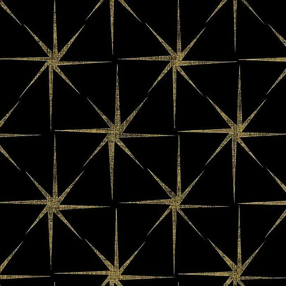 York Grandmillennial E29 Evening Star Wallpaper in Black GR5941 (Double Roll) FedEx/UPS