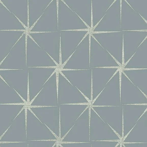 York Grandmillennial E29 Evening Star Wallpaper in Blue GR5945 (Double Roll) FedEx/UPS