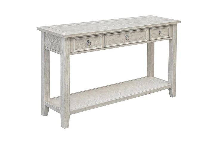 Cottage Creek Grafton Console Table in Ivory 22513