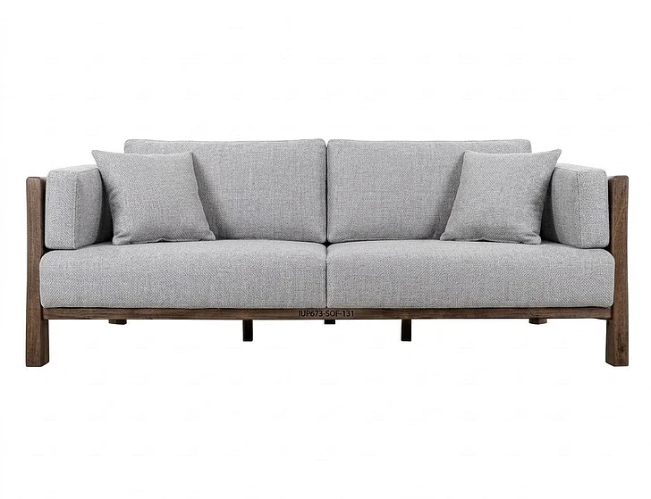 IFD Root Sofa in Light Gray IUP673-SOF-131