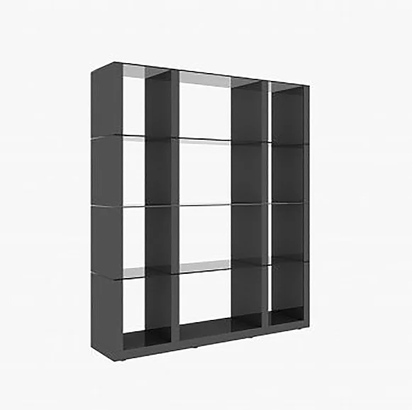 J&M Cloud Wall Unit in Grey High Gloss 177031-G PROMO