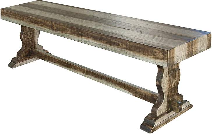 IFD Marquez Dining Bench in Two Tone IFD435BENCH