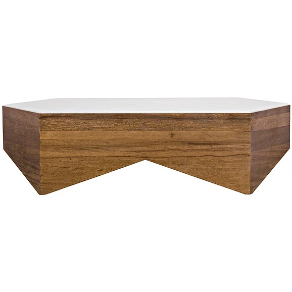 Noir Furniture Amsterdam Coffee Table in Dark Walnut GTAB1024DW CLOSEOUT
