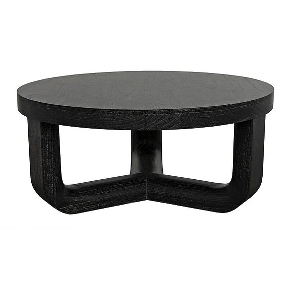 Noir Furniture Joel Coffee Table in Cinder Black GTAB1042CB
