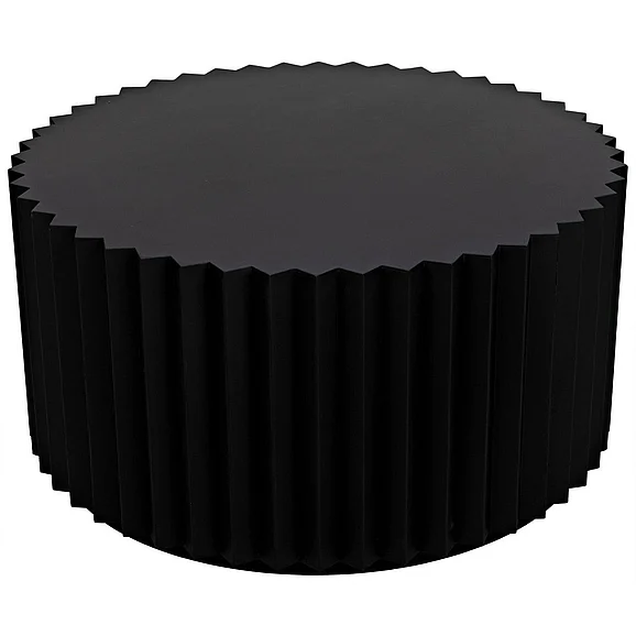 Noir Furniture Stern Coffee Table in Black Steel GTAB1094MTB CLOSEOUT