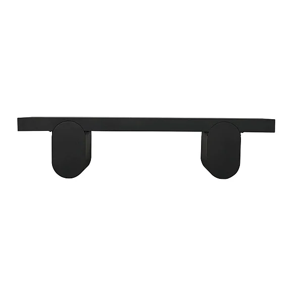 Noir Furniture Evora Coffee Table in Black Metal GTAB1108MTB CLOSEOUT