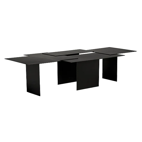 Noir Furniture Delphi Coffee Table in Matte Black GTAB1150MTB
