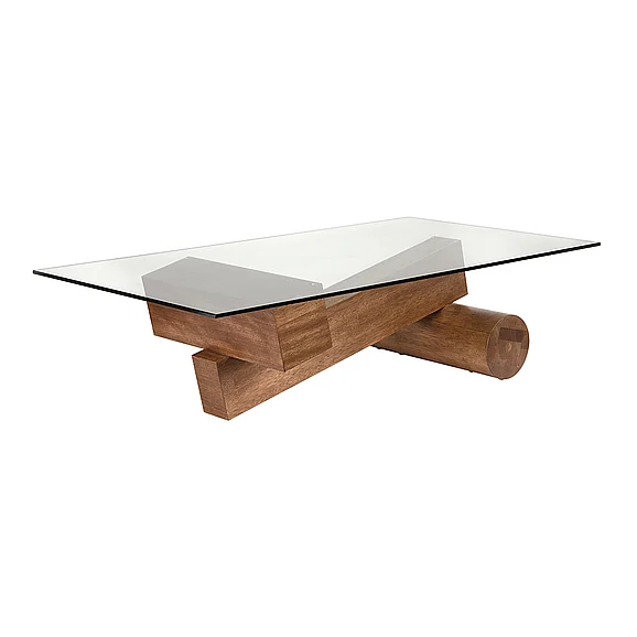 Noir Furniture Calatrava Coffee Table in Dark Walnut GTAB1155DW