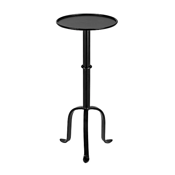 Noir Furniture Tini Side Table, Steel in Matte Black GTAB303MTB