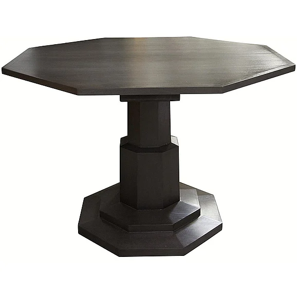 Noir Furniture Octagon Table in Pale GTAB474P