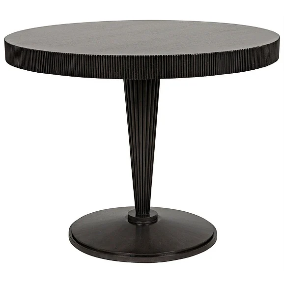 Noir Furniture Granada Dining Table in Pale GTAB532P