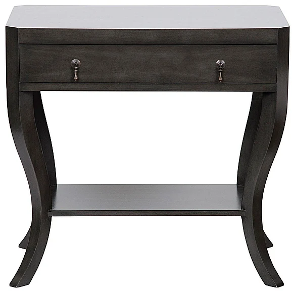 Noir Furniture Weldon Side Table in Pale GTAB665P