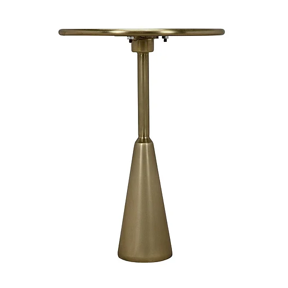 Noir Furniture Hiro Side Table in Metal with Brass GTAB696MB