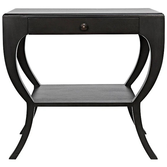 Noir Furniture Maude Side Table in Pale GTAB711P