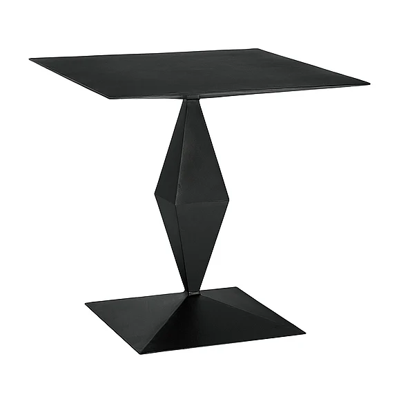 Noir Furniture Brasi Side Table in Matte Black GTAB9033MTB