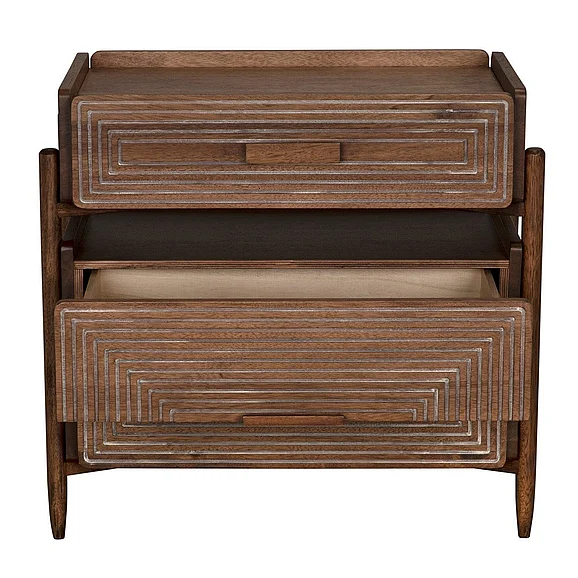 Noir Furniture Savino Side Table GTAB970DW