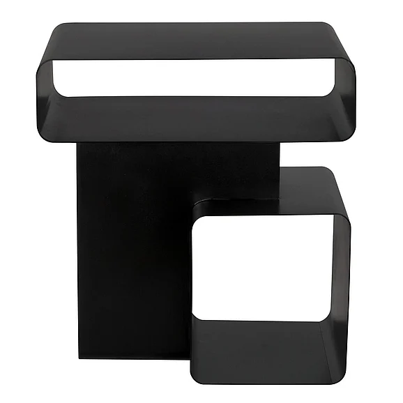 Noir Furniture Danville Side Table in Matte Black GTAB999MTB