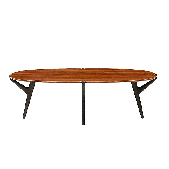 Greenington Tofino Coffee Table, Amber & Caviar GTF004AM
